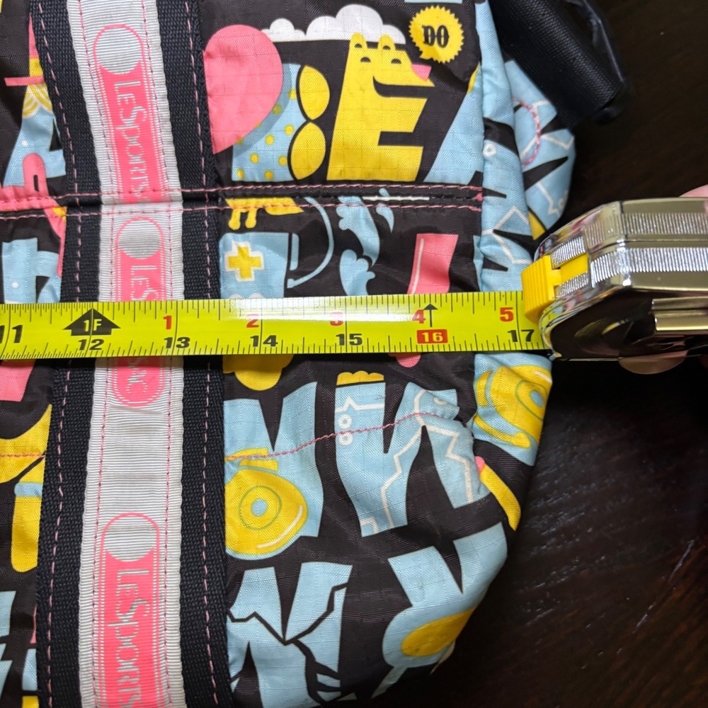 LeSportsac Artist In Residence‎ Pianofuzz Design Graphic Print Weekender Duffel - Picture 13 of 16